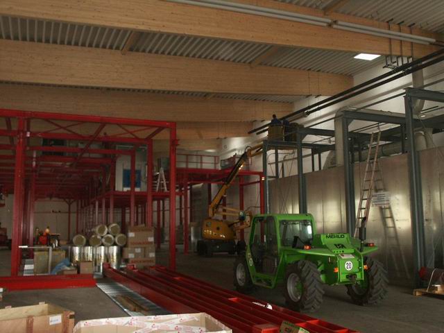 Bison-Palfinger GmbH Löbau Neubau Lackierhalle